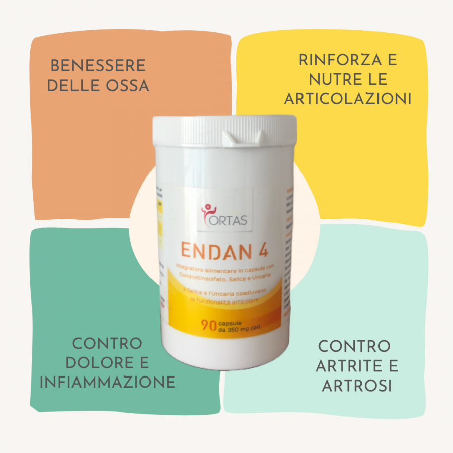 ENDAN 4 L’ integratore per nutrire e rigenerare la cartilagine