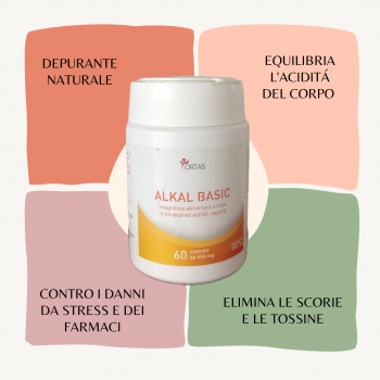 ALKAL BASIC l'Integratore alcalinizzante con funzione detox